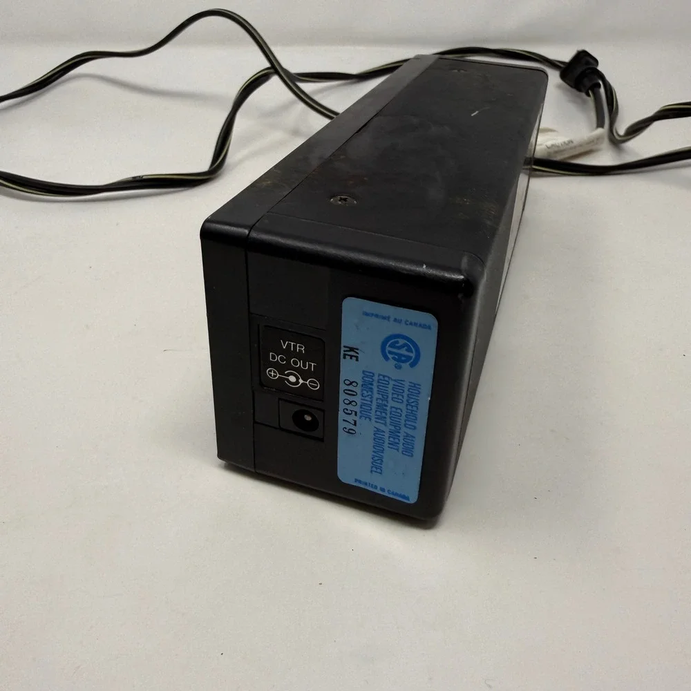 Zenith UNTESTED VAC 420‎ AC Power Supply Battery Charger 9.6V 1.2A Vintage Video
